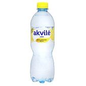 Минеральная вода Akvile Лимон слабогазированная 0,5л