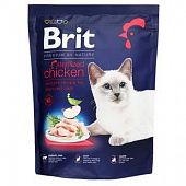 Корм Brit Premium с курицей для стерилизованных кошек 300г