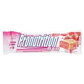 Батончик протеиновый Pro Nutrition Клубника 55г