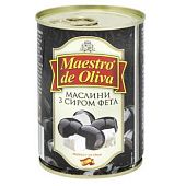 Маслины Maestro de Oliva с сыром фета 280г