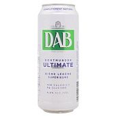 Пиво DAB Ultimate Light железная банка 4% 0,5л