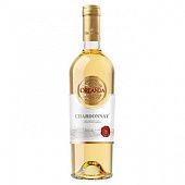 Вино Oreanda Chardonnay белое сухое 9,5-14% 0,75л