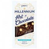 Шоколад Millennium Craft Series молочный с миндалем и печеньем амаретти 100г