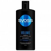 Шампунь Syoss Volume с Фиолетовым Рисом для тонких волос без объема 440мл