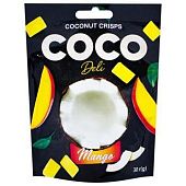 Чипсы кокосовые Coco Deli Mango 30г
