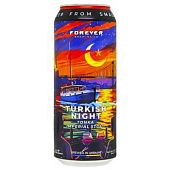 Пиво Forever Turkish Night темное нефильтрованное 8% 0,5л