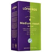 Кофе Lofbergs Medium Roast молотый 500г