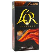 Кофе L'OR Espresso Colombia молотый в капсулах 52г 10шт
