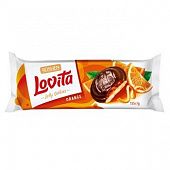 Печенье Roshen Lovita Jelly Cookies сдобное с желейной начинкой со вкусом апельсина 135г