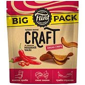 Гренки Flint Craft волнистые со вкусом Крепкий чили 130г