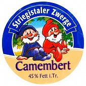 Сыр Striegistaler Zwerge Camembert мягкий с плесенью 45% 125г