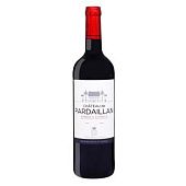 Вино Chateau de Pardaillan Bordeaux Superieur красное сухое 13% 0,75л