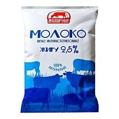Молоко Житомирський Молочний Завод ультрапастеризованное 2,5% 900г