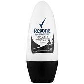 Дезодорант Rexona Невидимый на черном и белом роликовый 50мл