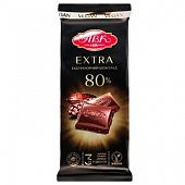 Шоколад АВК Extra экстрачерный 80% 90г