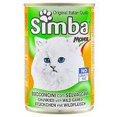 Корм Simba Дичь для кошек 415г