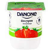 Йогурт Danone клубника 1,2% 115г