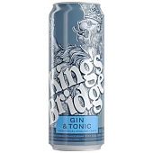 Напиток слабоалкогольный King`s Bridge Gin & Tonic 7% 0,5л