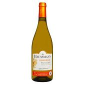 Вино Haussmann Chardonnay белое сухое 13% 0,75л