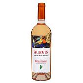 Вино Aurvin Merlot Rose Terroir Prut Terraces розовое полусухое 13,5% 0,75л