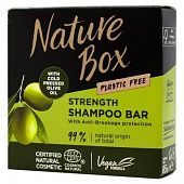 Твердый шампунь Nature Box Olive Oil для укрепления волос с оливковым маслом 85г