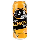 Пиво Mike's Lemon Hard Drink специальное 4,4% 0,5л