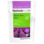 Соль для ванны Nature Antistress морская 550г