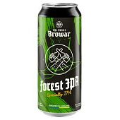 Пиво Volynski Browar Forest Ipa светлое нефильтрованное 5,7% 0,5л