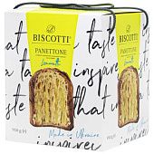 Панеттон Biscotti с лимонной начинкой 950г