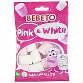 Конфеты-маршмелоу Bebeto Белый и розовый 30г