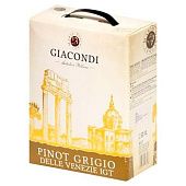 Вино Giacondi Pinot Grigio белое полусухое 12% 3л