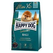 Корм сухой Happy Dog Mini XS Bali с курицей и кукркумой для собак до 5кг 3кг