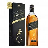 Виски Johnnie Walker Black label 12 лет 40% 0.7л