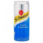 Напиток газированный Schweppes Clear Lemonade  0,33л