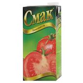 Сок Смак томатный 1л