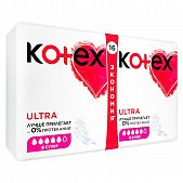 Прокладки Kotex Ultra Dry&Soft Super ультратонкие с крылышками 5 капелек 16шт