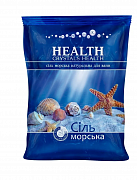 Соль морская для ванн Сrystals Health натуральная 1кг