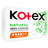 Прокладки Kotex Natural нормал 8шт