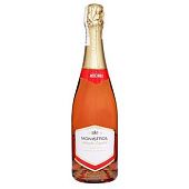 Вино игристое Marques de Monistrol Cava Brut Rose розовое брют 11,5% 0,75л