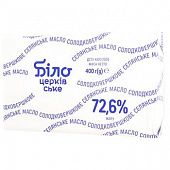 Масло Біло Селянское сладкосливочное 72,6% 400г