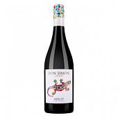 Вино Don Simon Merlot красное сухое 12,5% 0,75л