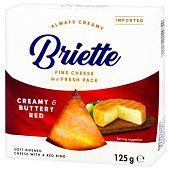 Сыр Briette Creamy & Buttery Red 60% 125г