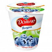 Йогурт Дольче Черника-Яблоко 3,2% 280г