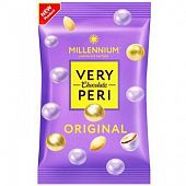Драже Millennium Very Peri Original арахис в молочном шоколаде и цветной глазури 100г