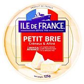 Сыр Ile de France Petit Brie мягкий 50% 125г