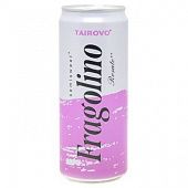 Напиток винный Tairovo Fragolino игристый розовый 6-6,9% 0,33л