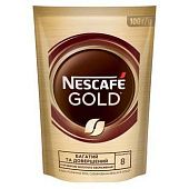 Кофе Nescafe Gold растворимый 100г