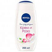 Гель-уход для душа Nivea Роза и миндальное масло 250мл