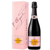 Шампанское Veuve Clicquot Rose розовое брют 12,5% 0,75л