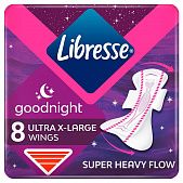 Прокладки гігієнічні Libresse Ultra Night Extra 8шт
